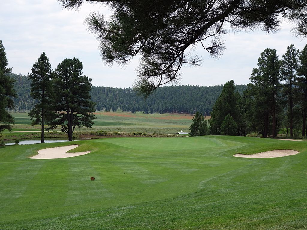 10th Hole at Flagstaff Ranch Golf Club (457 Yard Par 4)